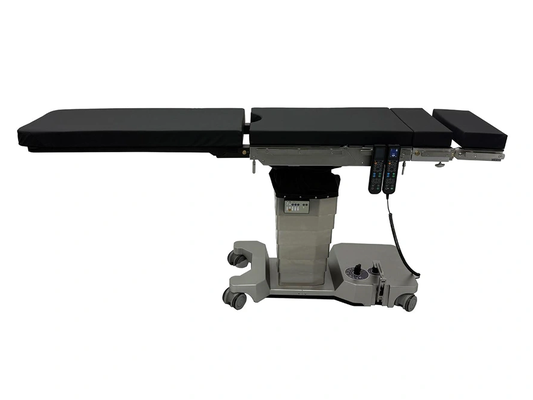General surgery electro hydraulic operating table Multi-Functional perspective surgical bed hospital equipment with manual override function