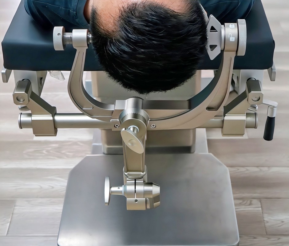 High Durability Surgical Head Clamp U Type Design Mayfield Head Frame Surgical Head Stabilizer Manufacturer