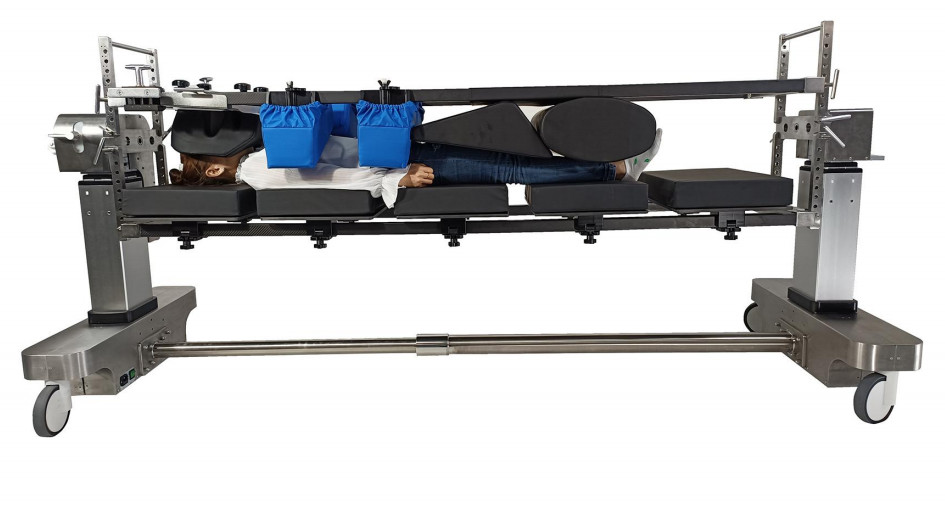 Remote Control Spinal Surgery Operating Table Multi Function Electric ...